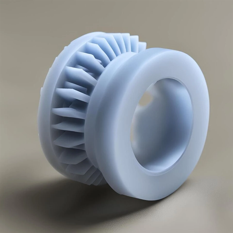 Ingranaggio di precisione in plastica e silicone
